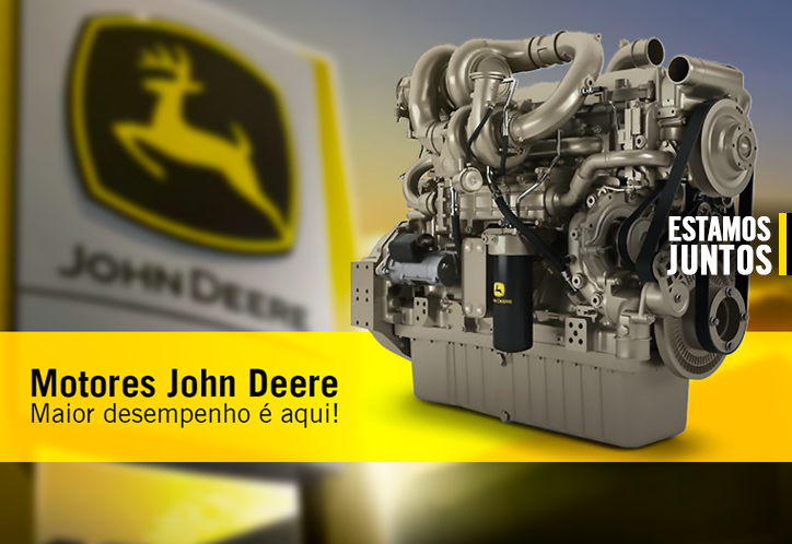 Motores John Deere: o bom desempenho começa aqui!